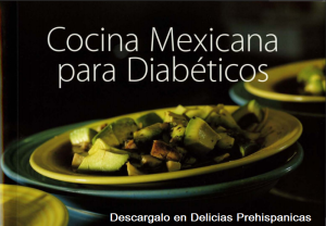 Recetario Comida Mexicana para Diabeticos