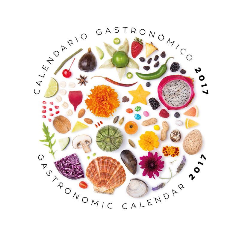 El Calendario Gastronómico 2017 ya esta a la venta (nueva edición).