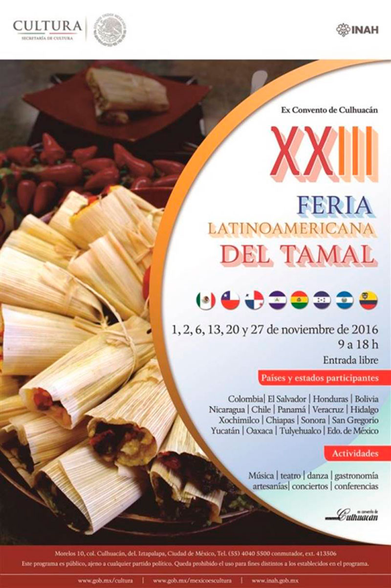 XXIII Feria Latinoamericana del Tamal.