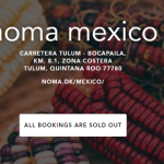 Noma México vende todos sus lugares en menos de 4 horas.