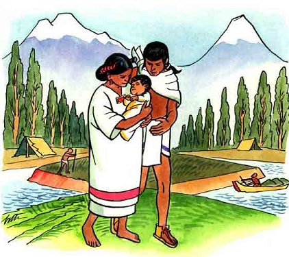 Así cuidaban las madres a sus niños durante la época prehispánica.