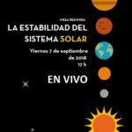 La estabilidad del Sistema Solar – EN VIVO: viernes 7 de Septiembre. UNAM