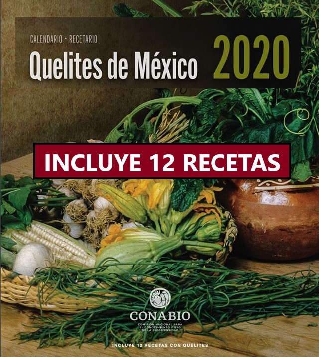 Nuevo Recetario y Calendario QUELITES de México 2020