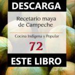 Descarga el «Recetario MAYA de Campeche» Cocina Indígena y Popular, No. 72