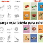 DESCARGA esta ¡Lotería para colorear! … (o ya coloreada). Tradicional juego de mesa mexicano que a todos divierte