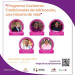 WEBINAR «Cocineras tradicionales de Michoacán una historia de vida» en Vivo por Zoom