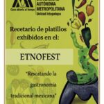 DESCARGA el Recetario «ETNOFEST – Rescatando la gastronomía tradicional mexicana» UAM Iztapalapa