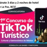 #VisitaBCS ¡Participa en el primer concurso turístico TikTok, y vete de vacaciones a Baja California Sur! Consulta las bases: